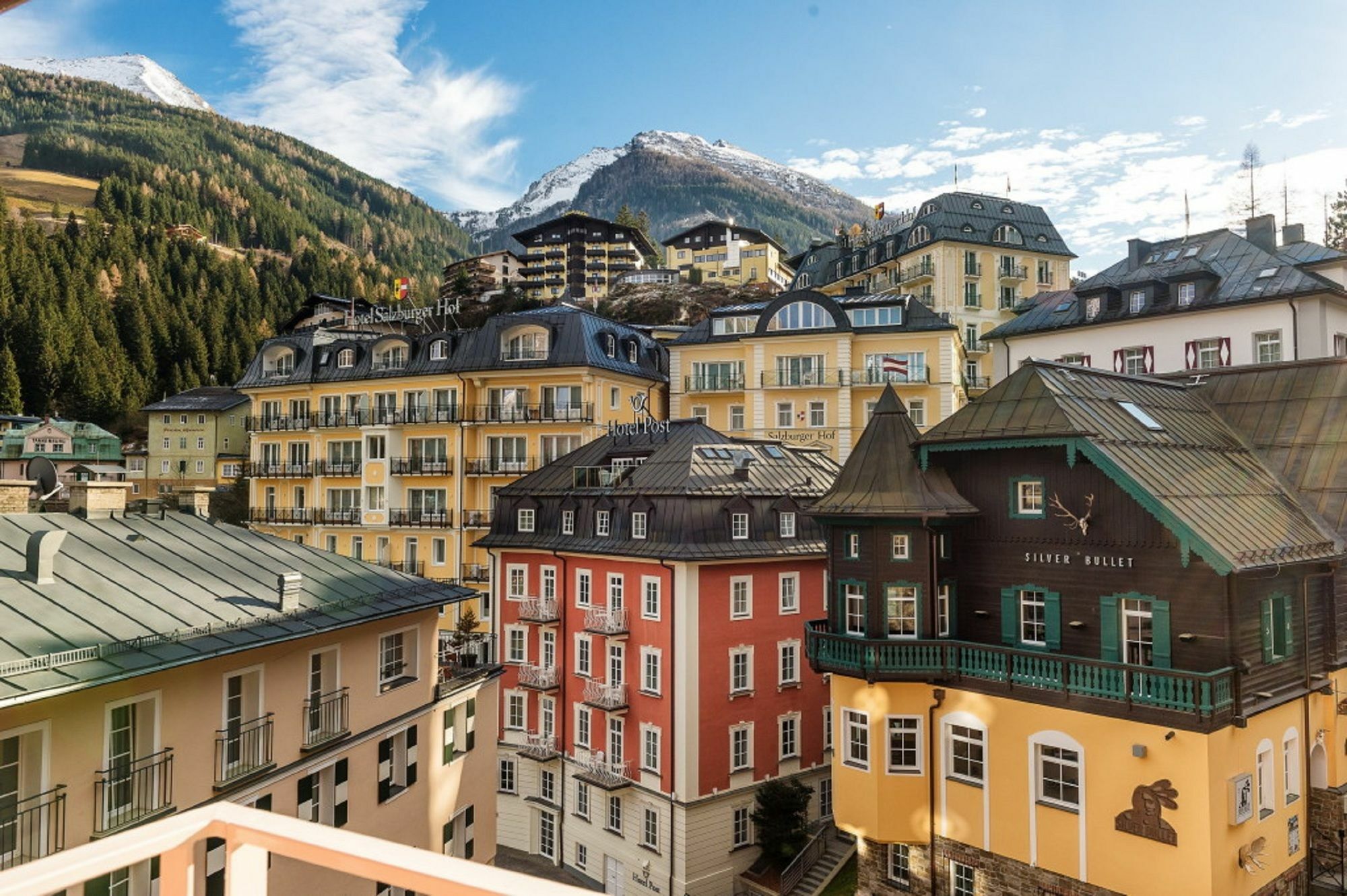 Hotel Eden Rock Bad Gastein Exterior foto